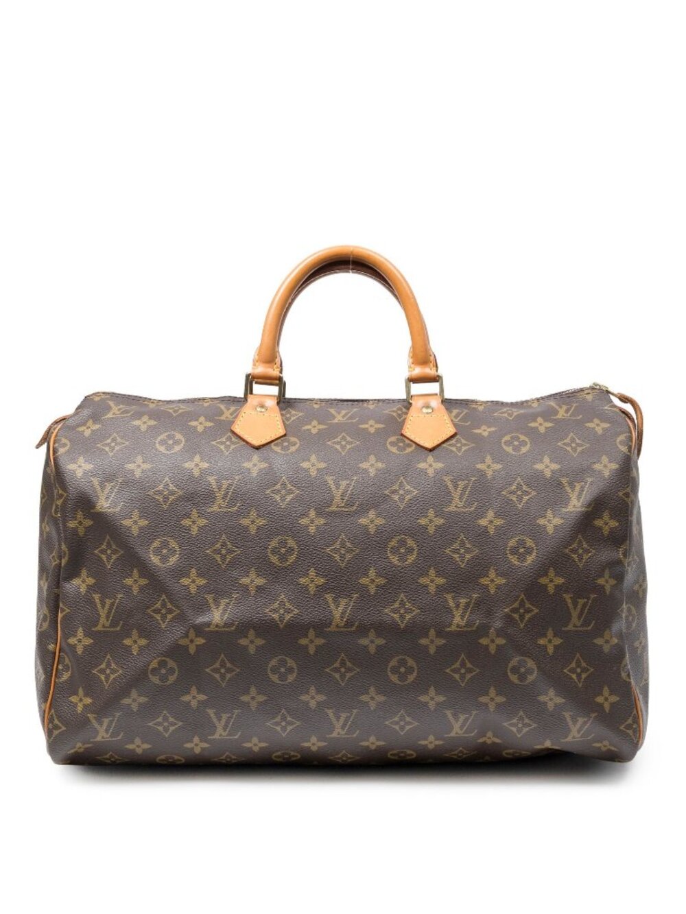 Louis Vuitton Speedy Brown Monogram Canvas Handbag